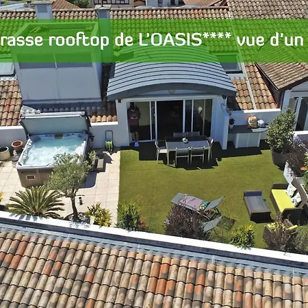 L'oasis - Loft Standing - Terrasse Rooftop - Jacuzzi - Parking * Bayonne