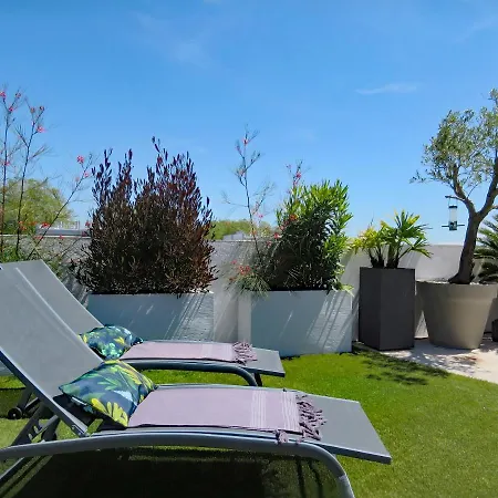 アパート L'oasis - Loft Standing - Terrasse Rooftop - Jacuzzi - Parking バイヨンヌ