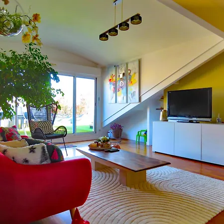 Apartment L'oasis - Loft Standing - Terrasse Rooftop - Jacuzzi - Parking Bayonne